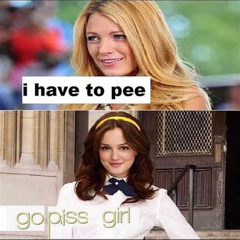 go piss girl meme